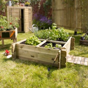 Carré potager en bois 203l basil