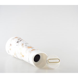 Cafetière isotherme marbre anse dorée 1l