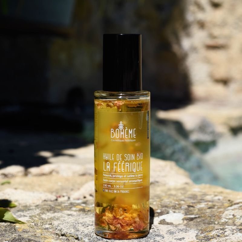 So Bohème Cosmétiques - Huile corps bio la féérique
