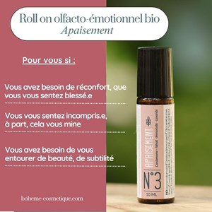 Roll on bio parfumé apaisement