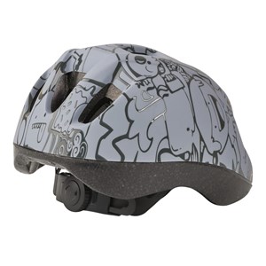 Casque vélo enfant doodle - xs - blanc