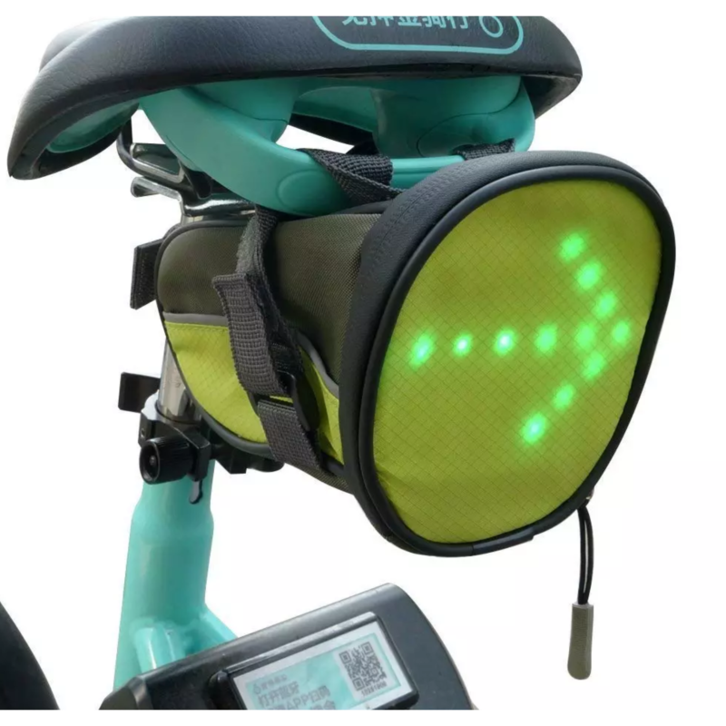 Toad - Sacoche vélo avec clignotants led