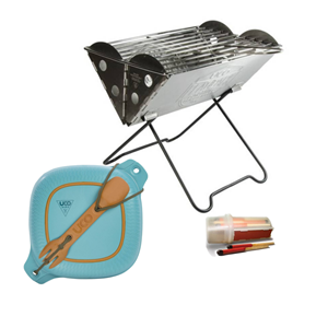 Kit outdoor pour cuisiner en bivouac
