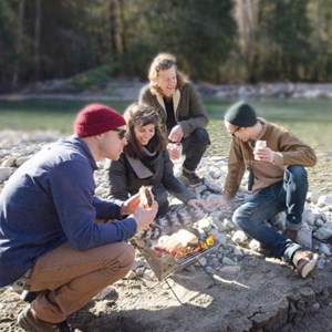 Kit outdoor pour cuisiner en bivouac