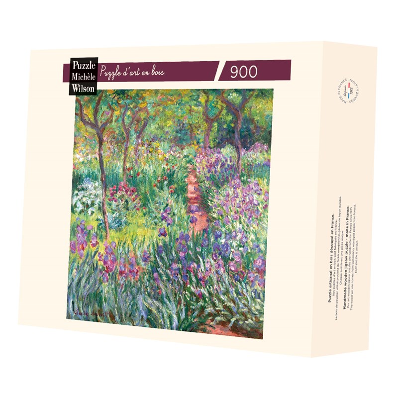 Puzzle Michèle Wilson - Le jardin à giverny de monet