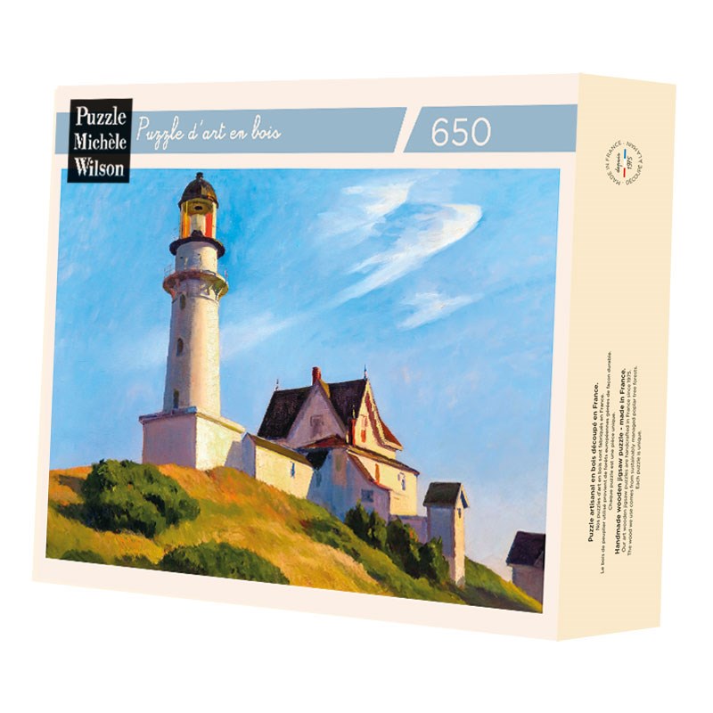 Puzzle Michèle Wilson - Le phare à two lights hopper