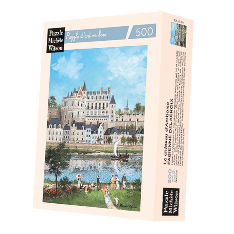 Puzzle Michèle Wilson - Le château d'amboise de delacroix