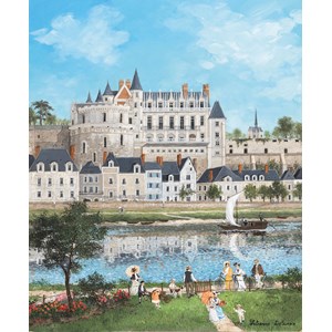 Le château d'amboise de delacroix