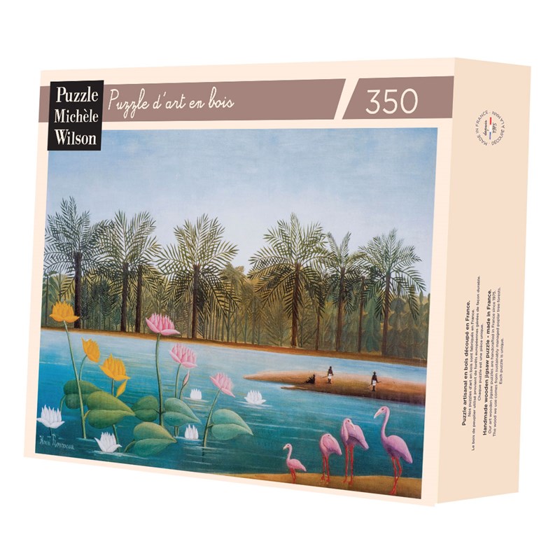 Puzzle Michèle Wilson - Les flamants roses de rousseau