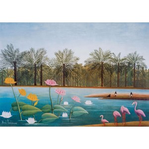 Les flamants roses de rousseau
