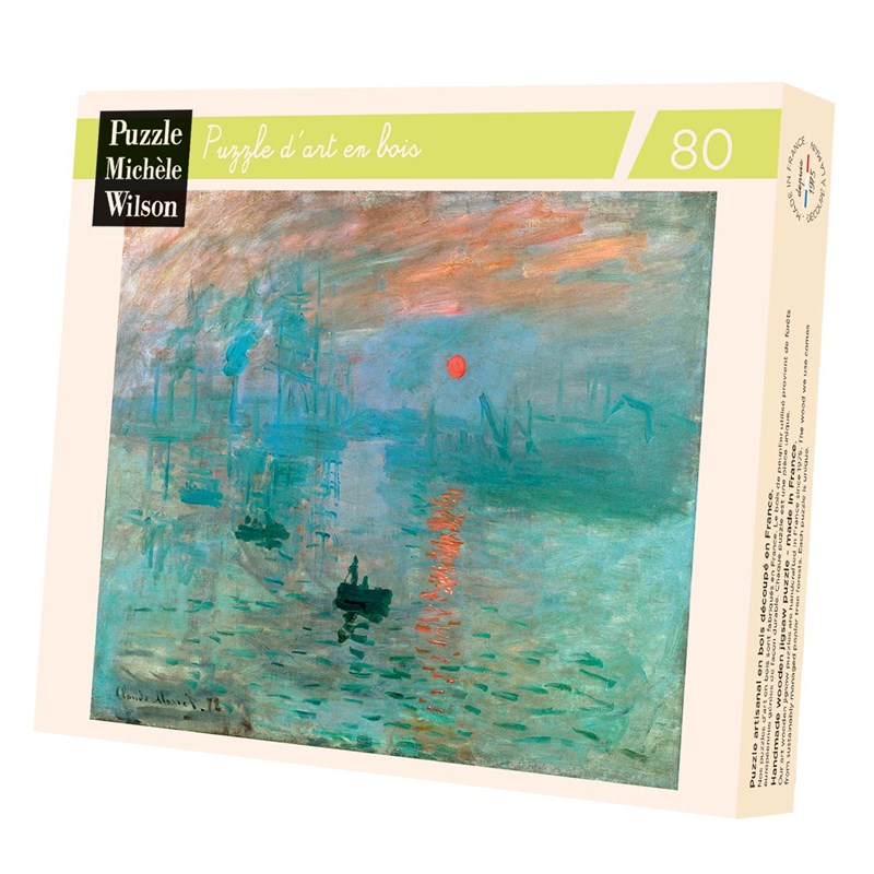 Puzzle Michèle Wilson - Impression soleil levant de monet