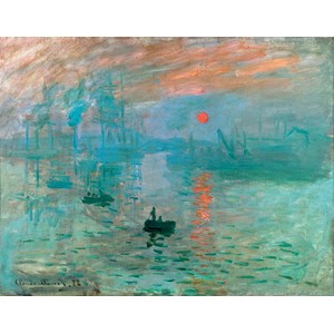 Impression soleil levant de monet
