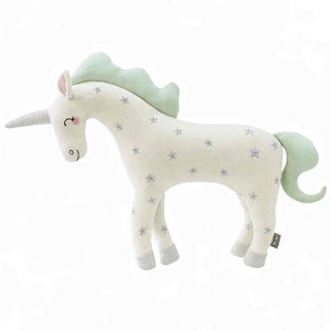 Peluche licorne coton tricoté