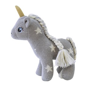 Peluche en coton tricot  licorne étoile