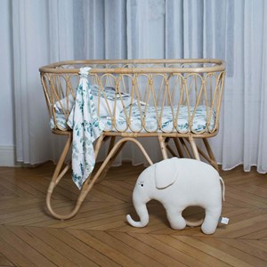 Grande peluche en coton tricot