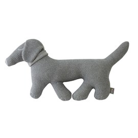 Peluche doudou chien teckel coton bio