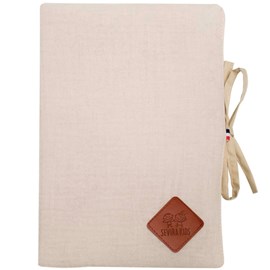 Protège carnet de santé en gaze de