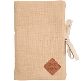 Protège carnet de santé en gaze de