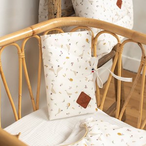 Protège carnet santé bébé coton