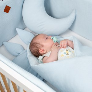 Oreiller plat lapin gaze de coton