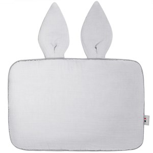 Oreiller plat lapin gaze de coton