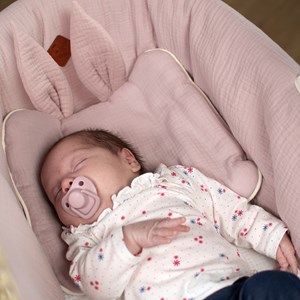 Oreiller plat lapin gaze de coton