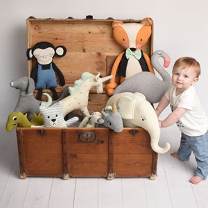 Grande peluche chien en coton