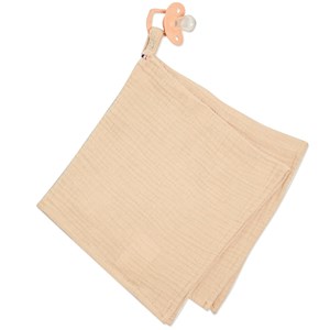 Lange doudou attache tétine biscuit 40