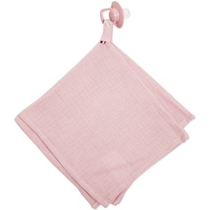 Lange doudou attache tétine rose 40 x