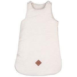 Gigoteuse sans manches gaze coton beige