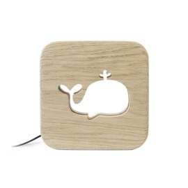 Blumen - veilleuse bois baleine