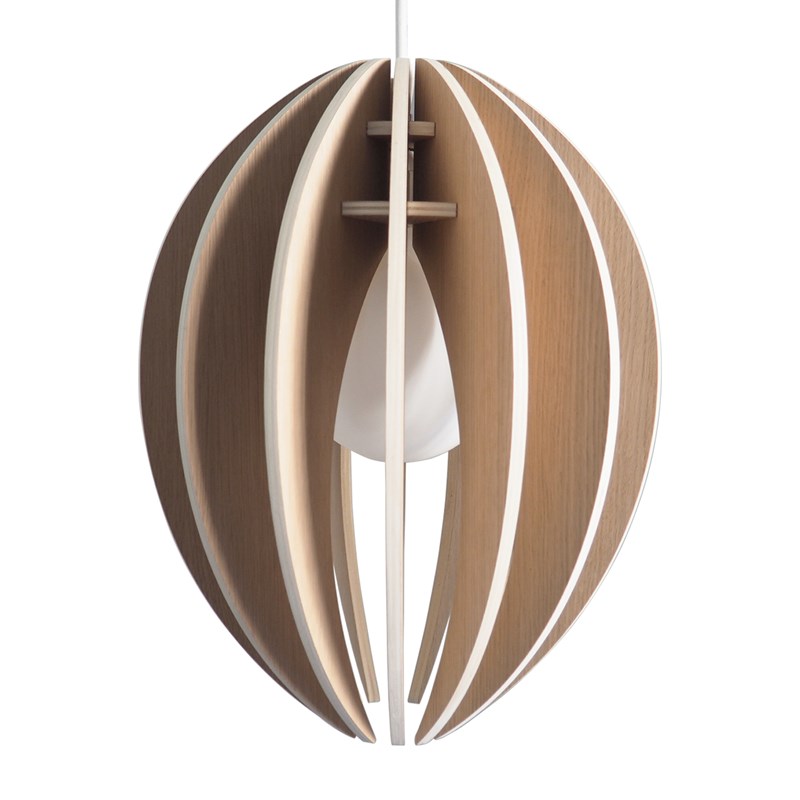Gone's - Feve xl - suspension chêne + ampoule