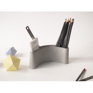 Parenthèse - pot à crayons béton