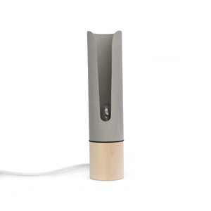 Monsieur - lampe bois béton