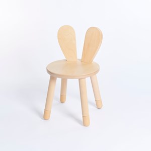 Chaise enfant - oreilles de lapin