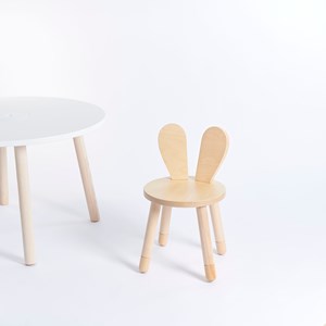 Chaise enfant - oreilles de lapin