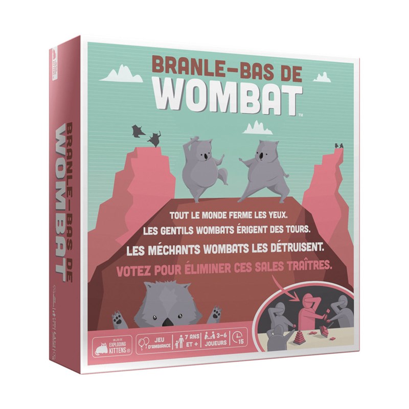 Branle-bas de wombat asmodee