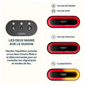 Casque connecté cosmo fusion - noir mat
