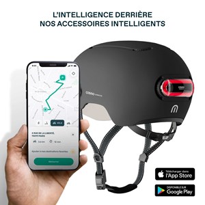 Casque connecté cosmo fusion - noir mat