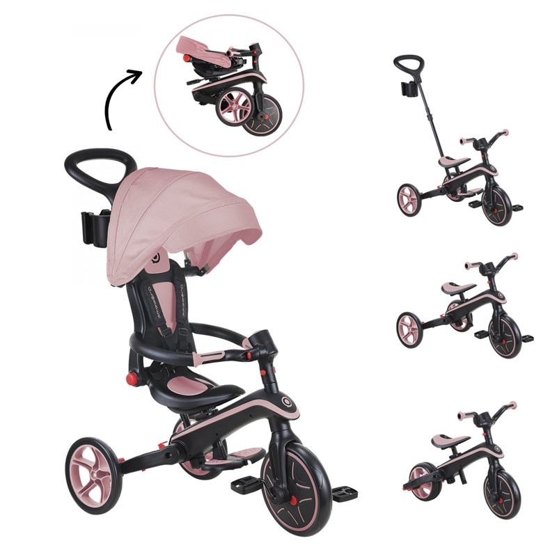 Globber - Tricycle explorer 4-en-1 évolutif