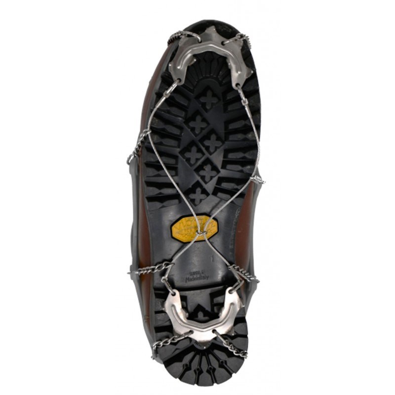 Crampons running anti-verglas