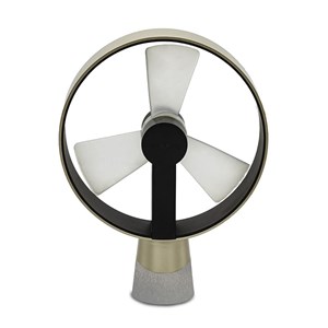 Ventilateur de table airain champagne