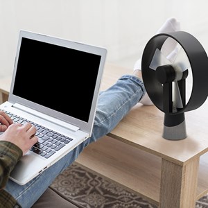 Ventilateur de table airain anthracite
