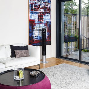 Ventilateur colonne fantasy noir