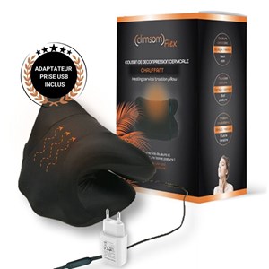 Coussin chauffant pour cou et cervicales