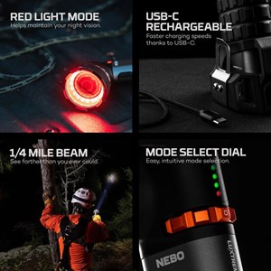 Lampe torche nebo luxtreme sl25r