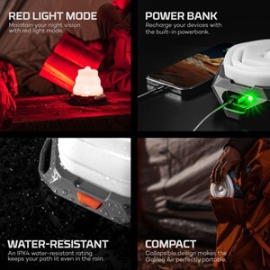 Lampe lanterne de camping nebo galileo