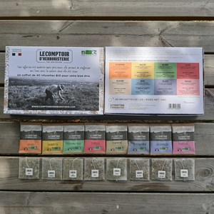 Coffret decouverte 40 infusettes bio