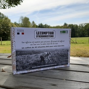 Coffret decouverte 40 infusettes bio