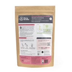 Biochar mycorhizé fertilisant fleurs 1kg